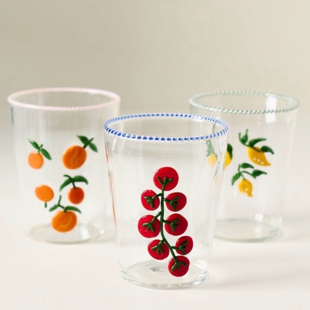 Anthropologie Farmstand
Juice Glass - Oranges NIB - Picture 2 of 6